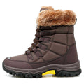 Men's and Women's Snow Boots: New Fall/Winter High-Top Warm Outdoor Cotton Boots with Fleece Lining, Extra-Thick, and Plus Sizes