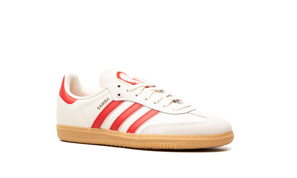 Samba OG GS "Valentine's Day Cream White Scarlet (2026)" KI6679