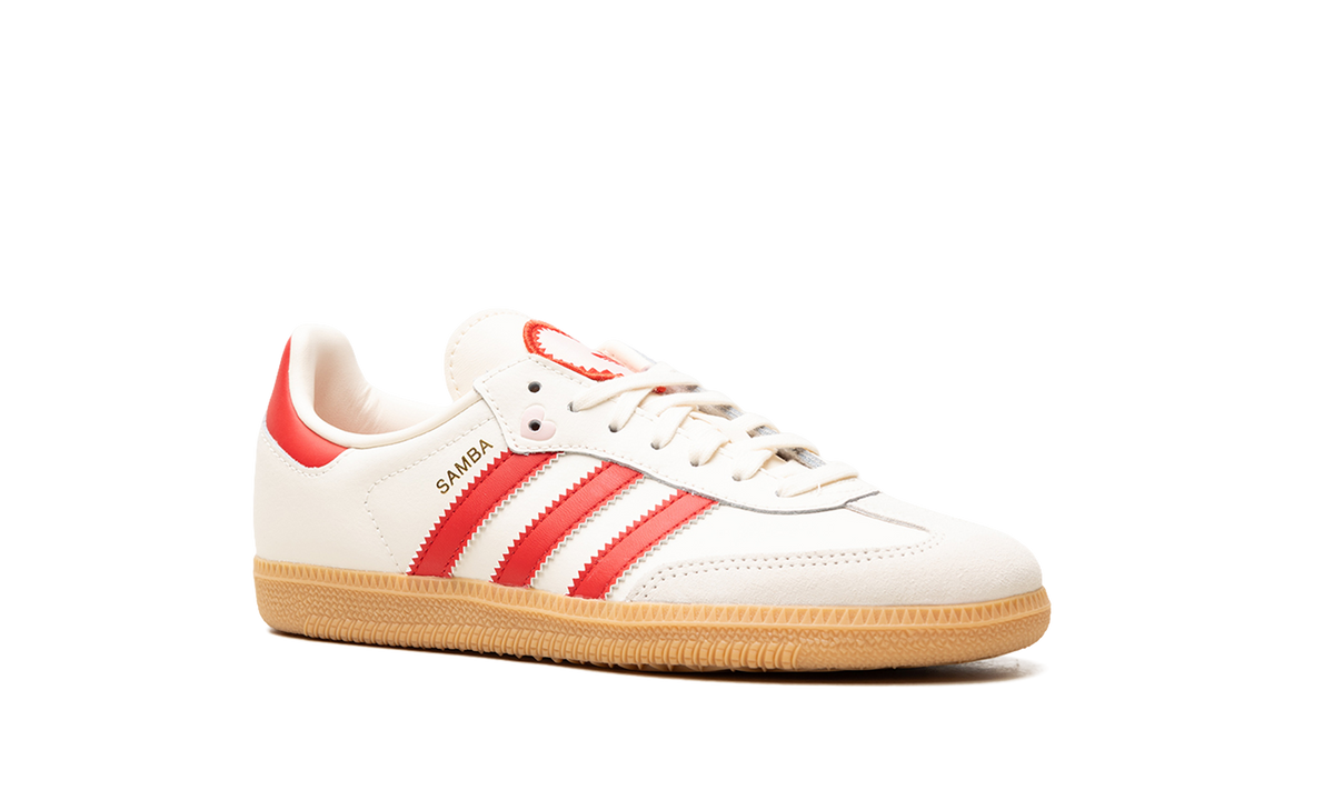 Samba OG GS "Valentine's Day Cream White Scarlet (2026)" KI6679