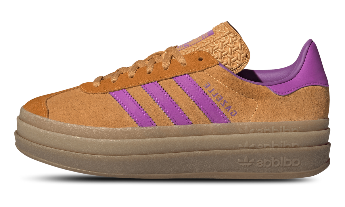 Gazelle Bold WMNS "Flash Orange Purple Burst Crew Orange" JS3895